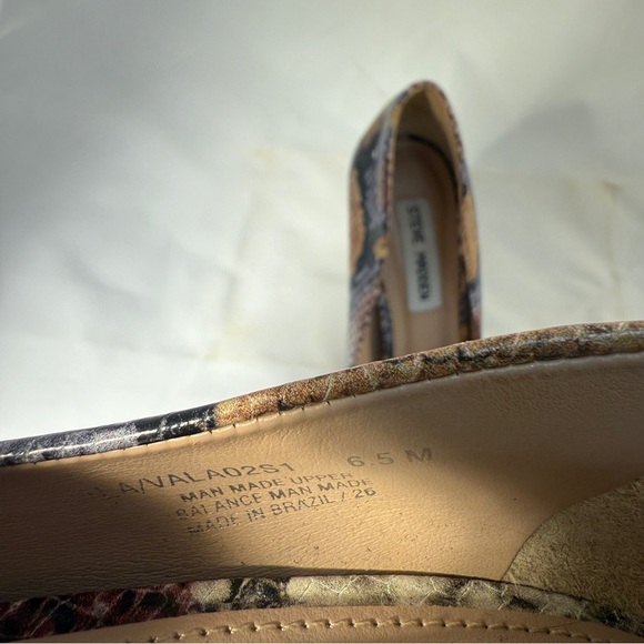 Steve Madden Vala Stiletto Pumps Snakeskin, Classic, Pointed toe, Date night - Picture 7 of 9